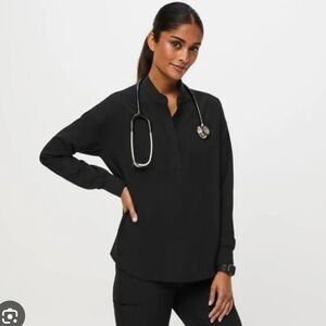 Figs Rafaela Long Sleeve Scrub Top